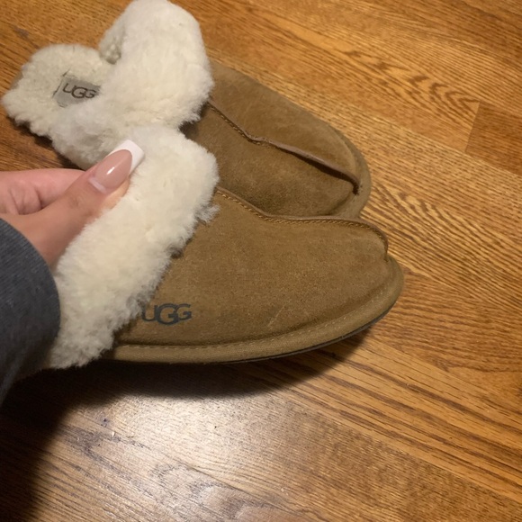 Ugg scuffette slippers in chestnut - Picture 4 of 6